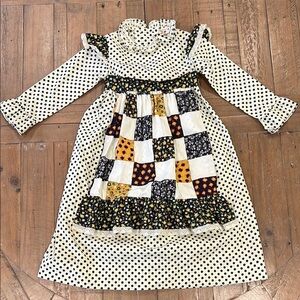 Vintage Disney whinnie the Pooh sears polka dot apron dress